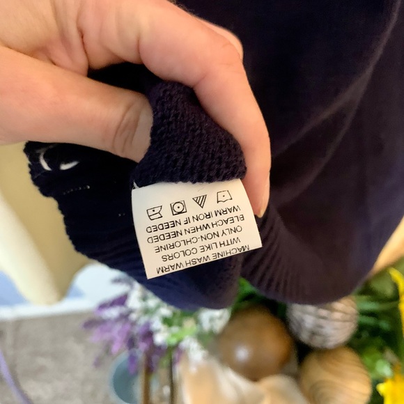 Striped LS Sweater Dress | S - Picture 6 of 6